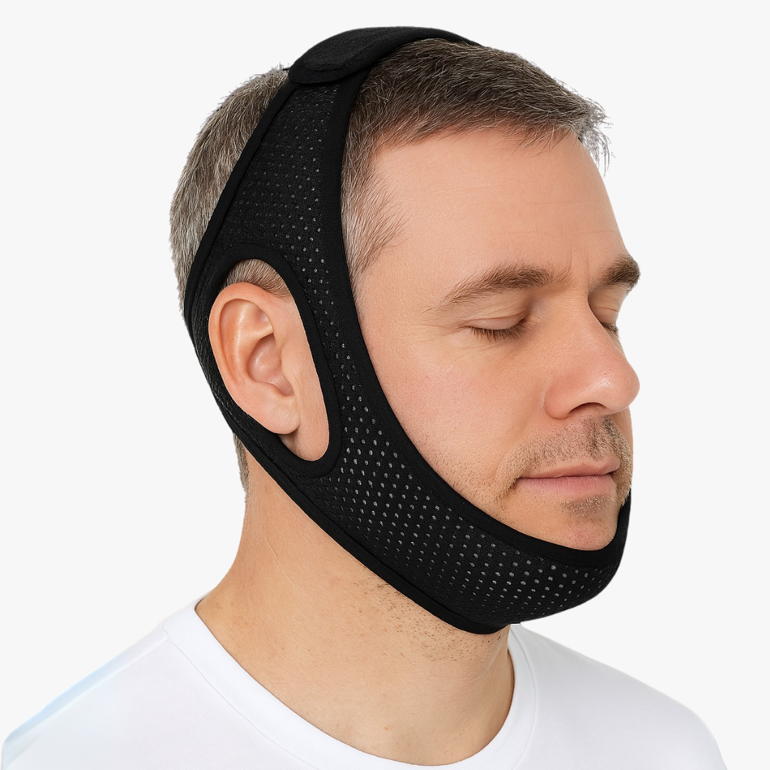 Anti-snurk kinband