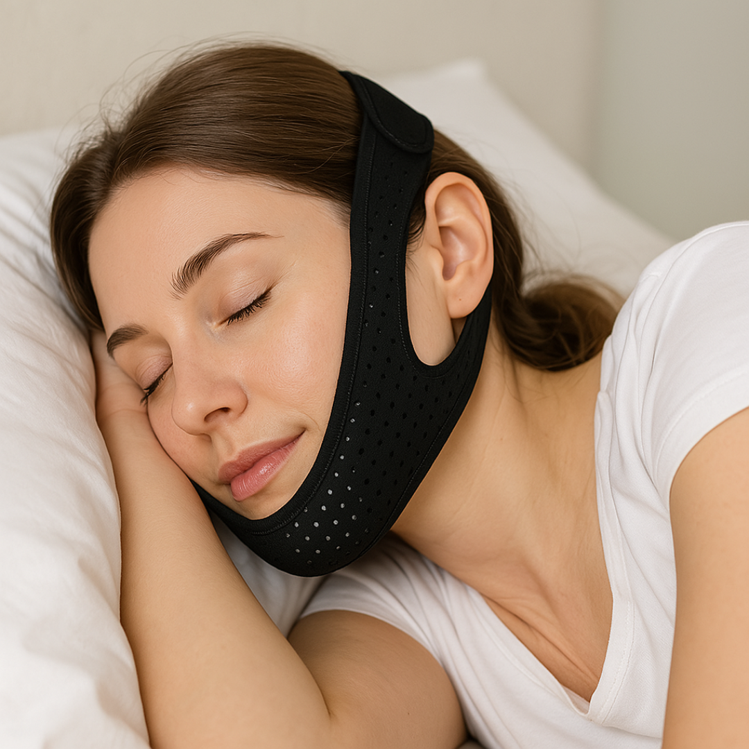Anti-snurk kinband