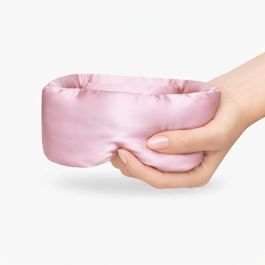 Diepe slaap zijden masker