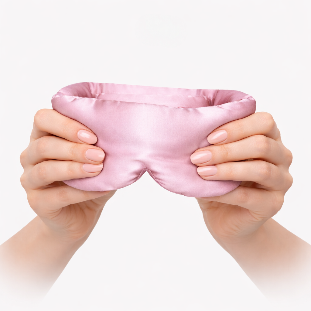 Diepe slaap zijden masker