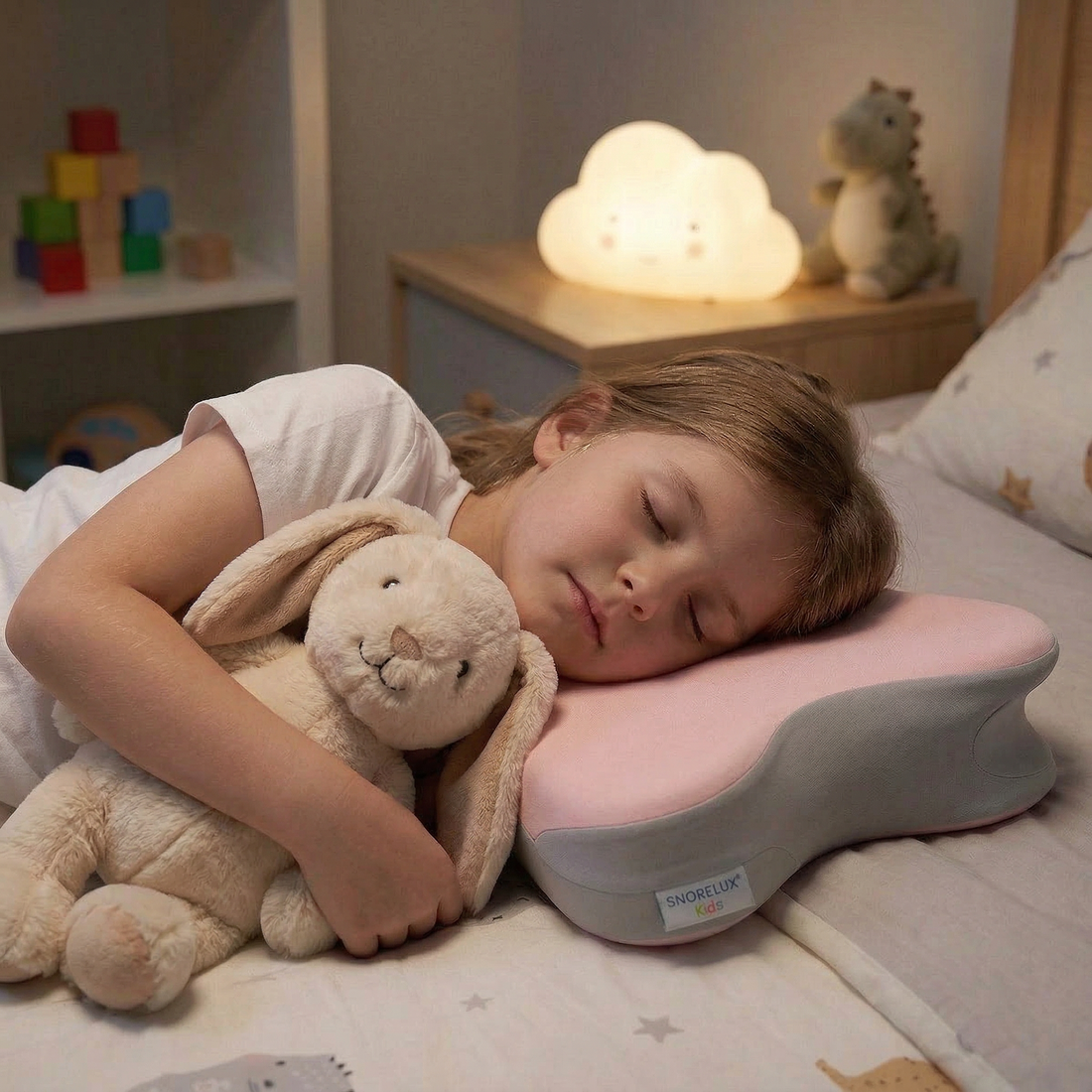 Anti-snurkkussen voor kinderen (meisjes)