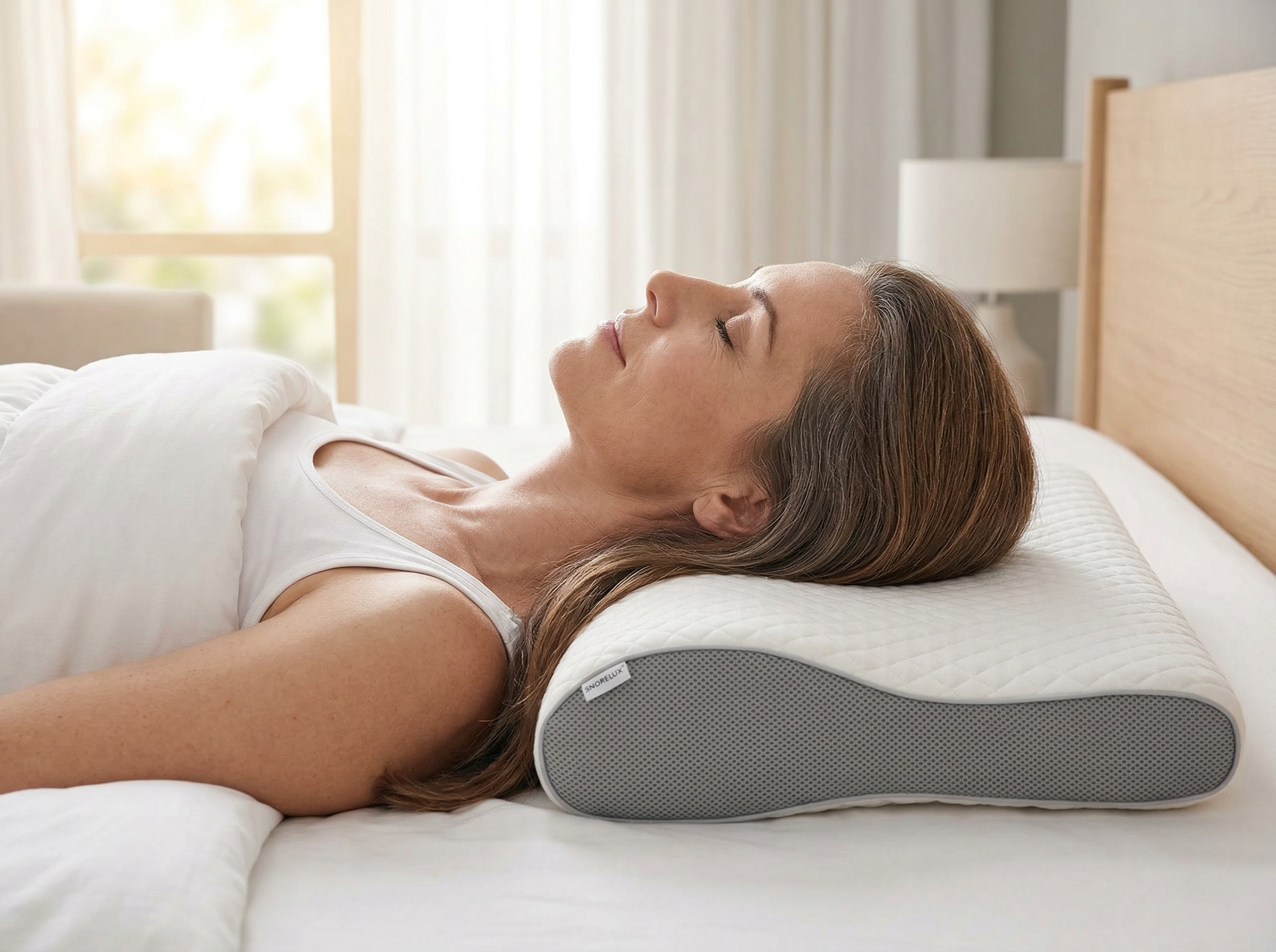 Anti-snurk kussen