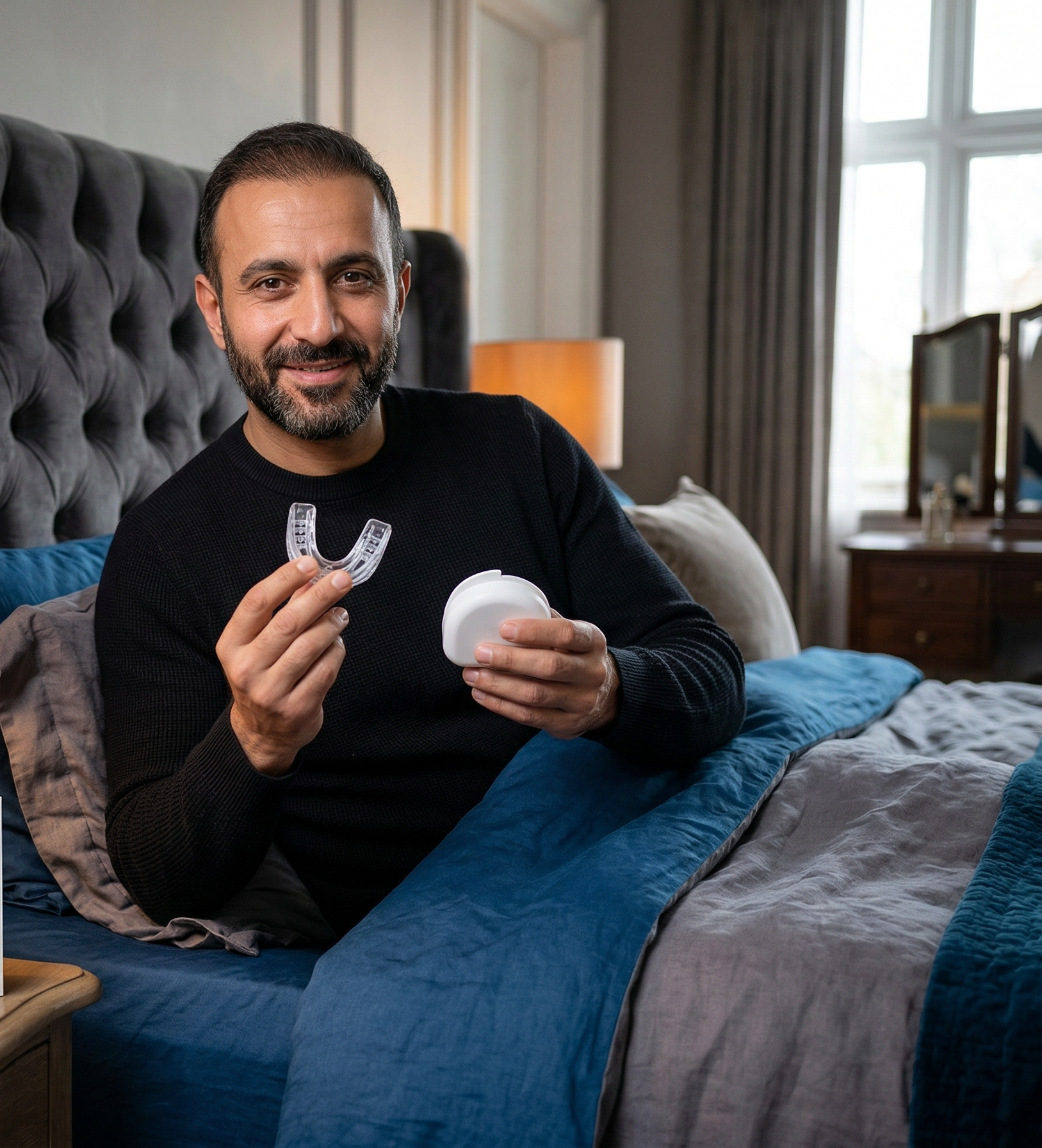 Anti-snurk-mandibulair apparaat