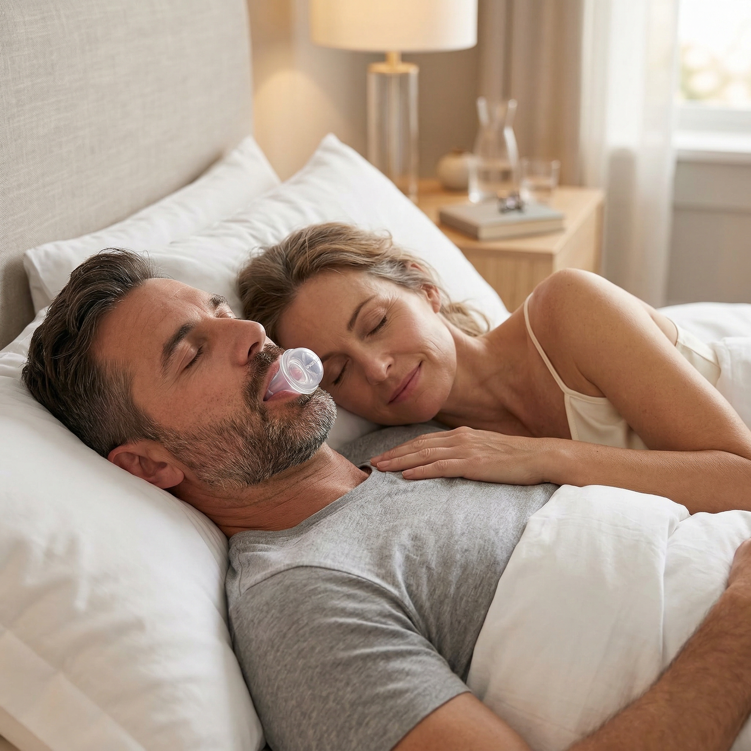 Anti-snurk tongapparaat