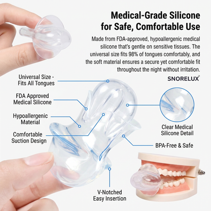 Anti-snurk tongapparaat